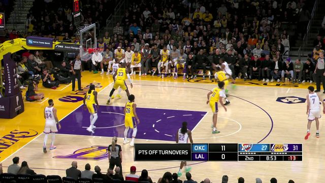 拿来吧你！詹姆斯空中预判将切特空接无情抄截