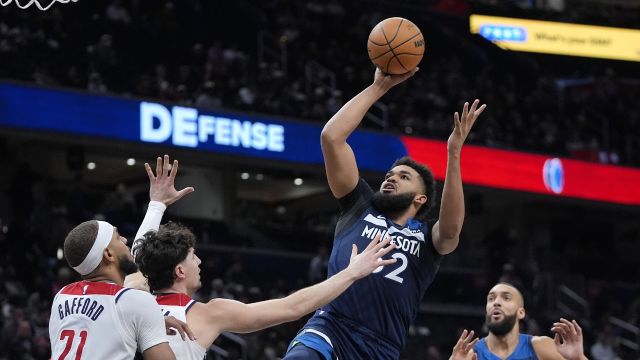 森林狼118-107奇才 爱德华兹38分森林狼战胜奇才重回西部第一