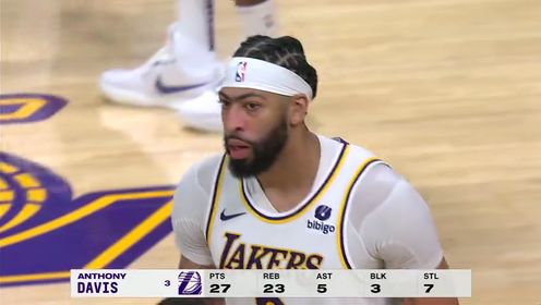 《洛杉矶湖人》【回放】NBA常规赛：森林狼vs湖人第4节英文原声回放