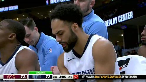 《NBA全场集锦》NBA常规赛：骑士vs灰熊第3节中文解说回放