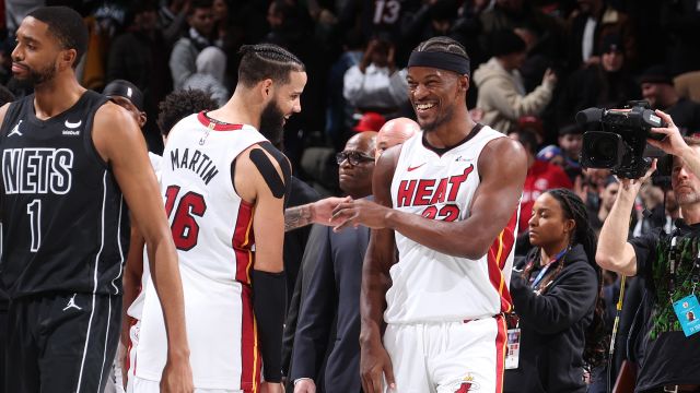 热火96-95篮网 巴特勒31+5 希罗29+11热火加时险胜篮网