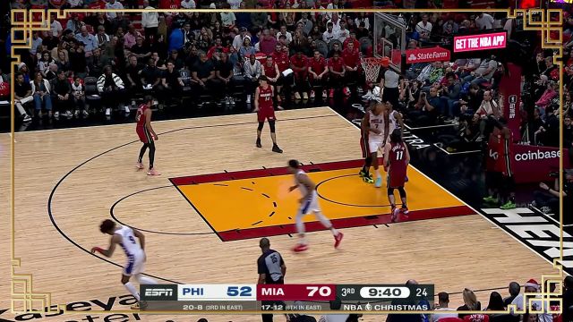 回顾热火vs76人近期交手记录 巴特勒大战马克西东部强强对话火星四射