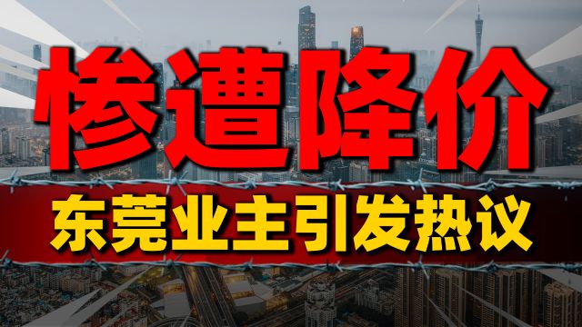 东莞业主卖房引发热议