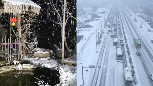 全国降温预报图变深红色了!寒潮黄色预警!雨雪大风降温来袭