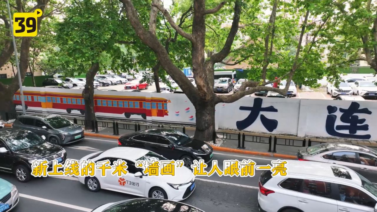 大连citywalk 去高尔基路赏千米"墙画"