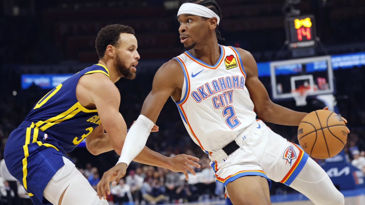 勇士雷霆五佳球:库里大心脏三分 亚历山大飞天血帽萌神