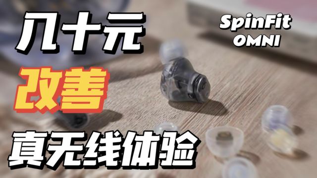 几十块就能提升真无线使用体验!SpinFit OMNI硅胶套评测