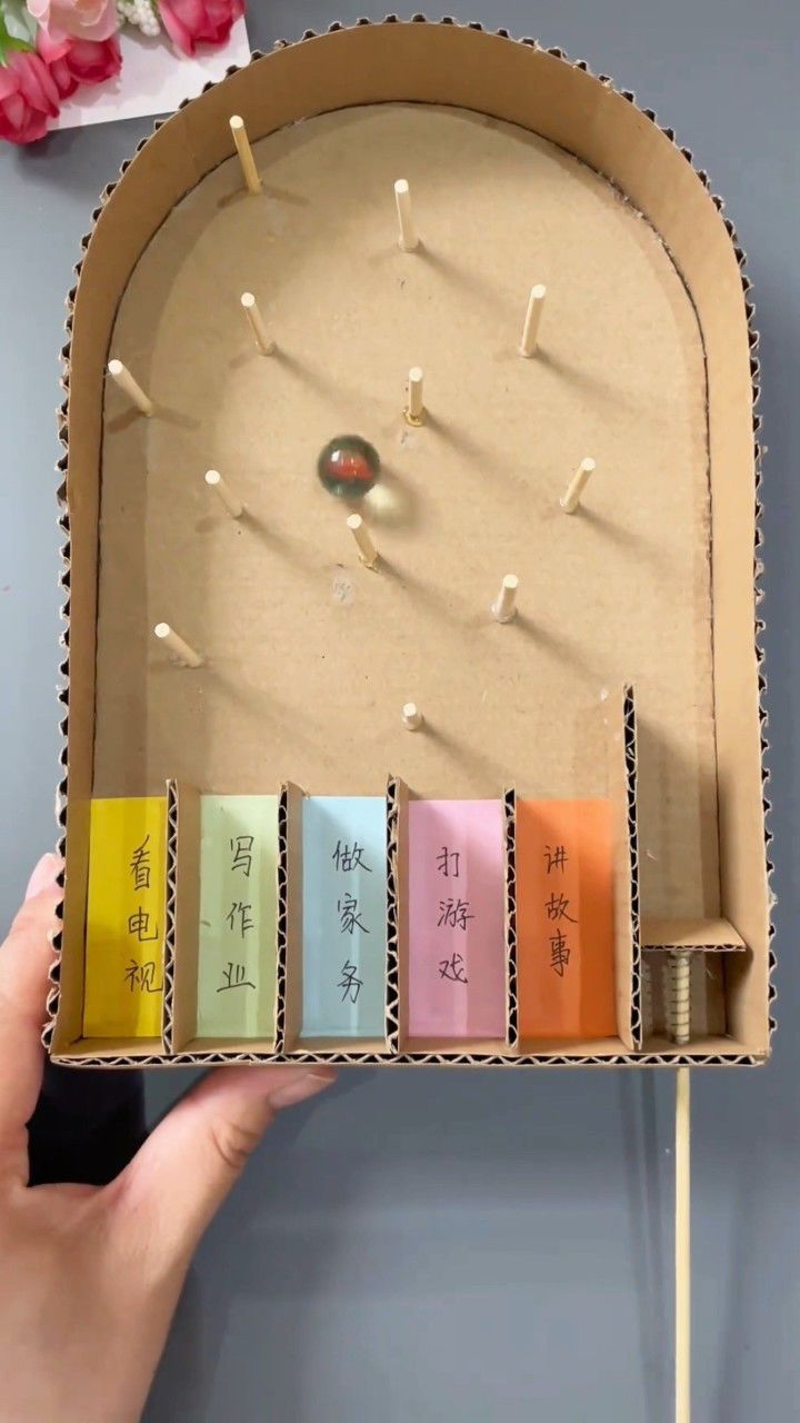 一家人挑战用纸盒做的创意亲子儿童手工diy