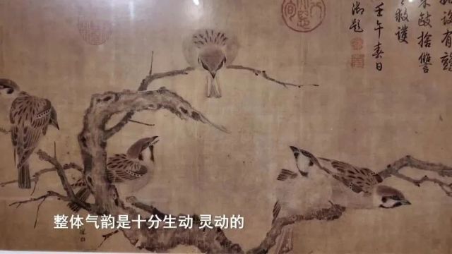 跟着“大家”逛“特展”|崔白《寒雀图》:动中有静 静中有动 萧瑟寒冬中的鲜活灵气