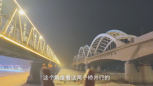 哈尔滨景点介绍之防洪纪念塔、江畔路、网红桥,这些景点都挨着