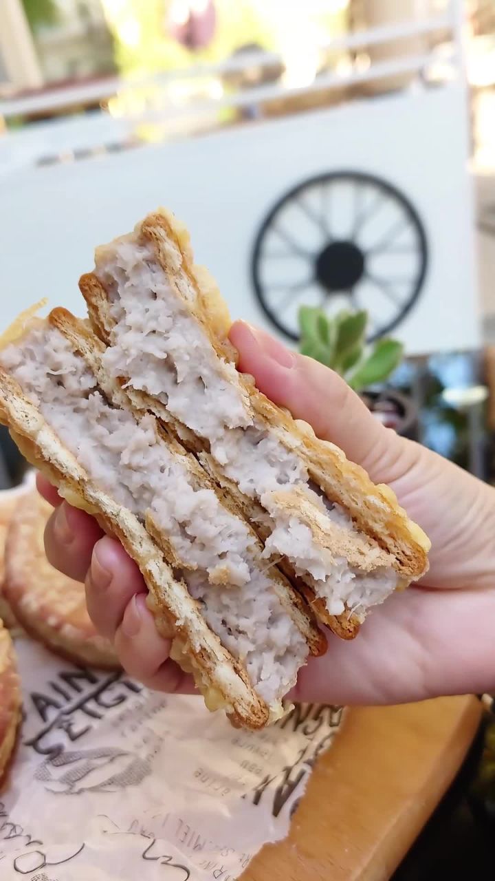 古早味芋头饼 | 台湾街头小吃