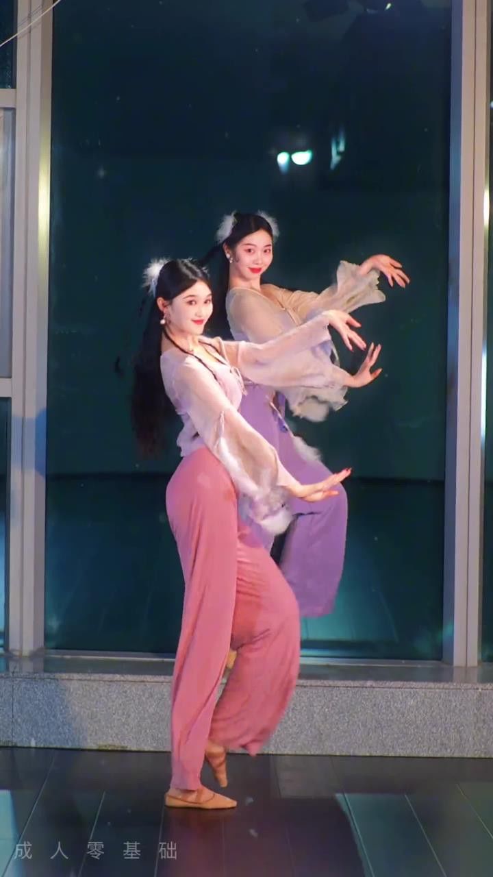 在逃小兔几2#广寒宫#翻跳#国风舞蹈#白小白编舞