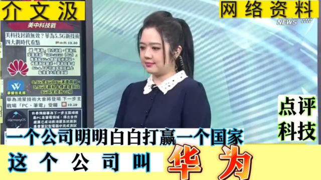 介文汲 一个公司打赢一个国家 这个公司叫华为