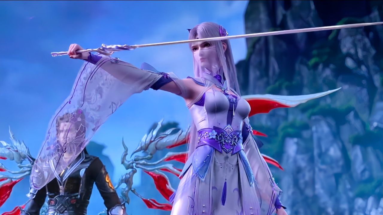 斗破苍穹年番:地魔老鬼不愧是老牌斗宗强者,小医仙都受伤了!