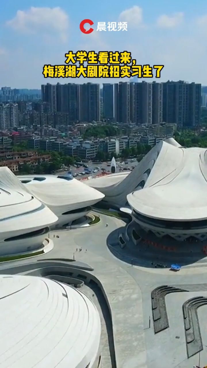 大学生看过来,梅溪湖大剧院招实习生了