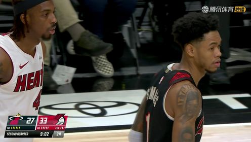 《波特兰开拓者》NBA常规赛：热火vs开拓者中文解说全场回放