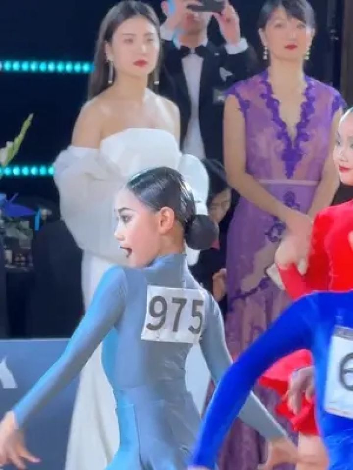 姜老师给排的新的恰恰组合#悠悠拉丁舞 #亚巡赛上海站 #港龙赛事