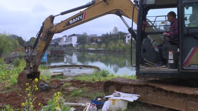 城步主城区城西保护圈巫水河城南公园至土溪冲大桥段河堤提质改造工程开工