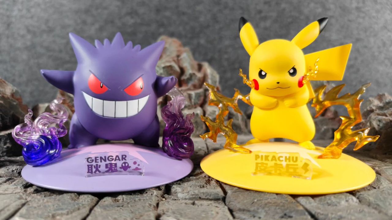 funism 玩乐主义 精灵宝可梦 小尺寸手办 皮卡丘/耿鬼