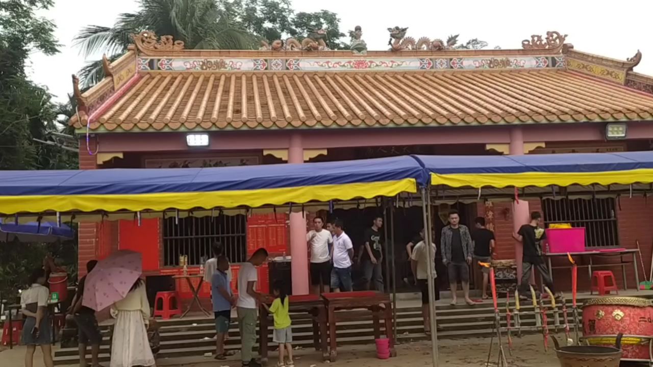 2024年海南省定安县雷鸣镇龙田坡军坡