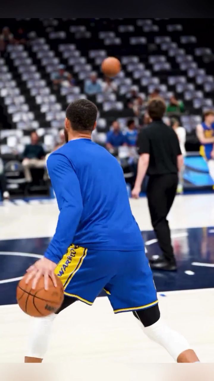 邀你一起欣赏库里投篮