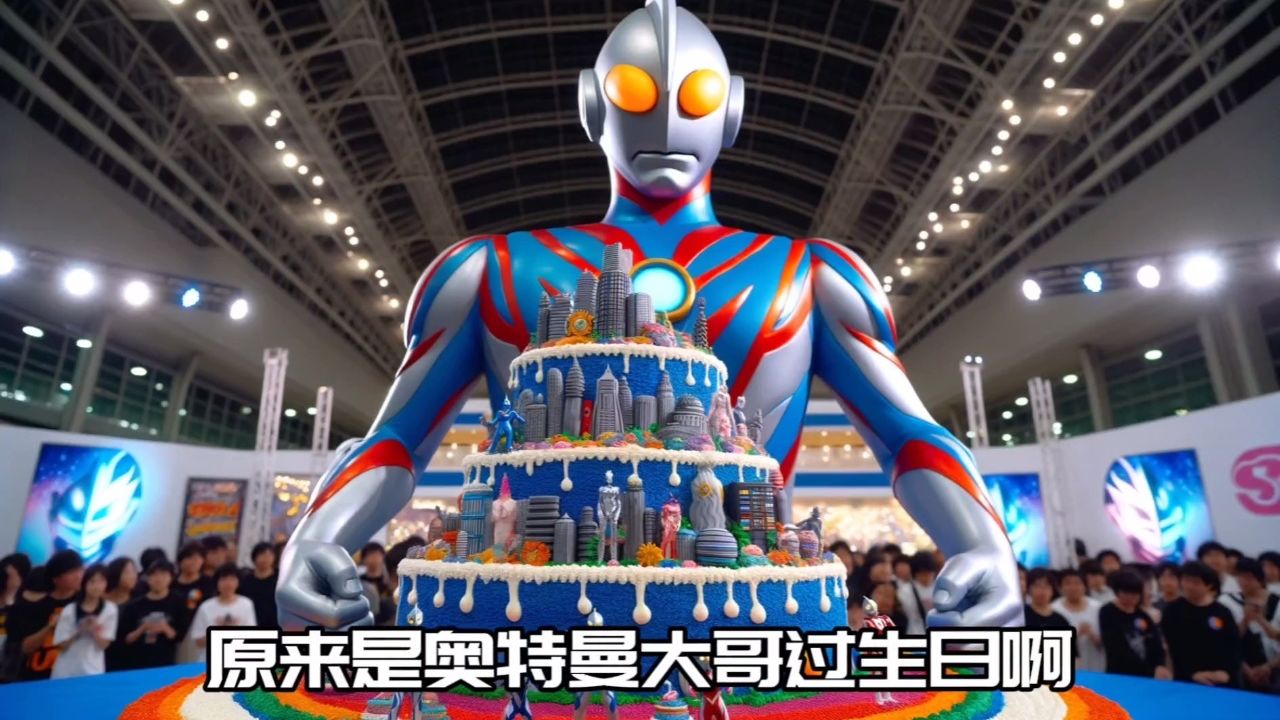 奥特曼聚会过生日