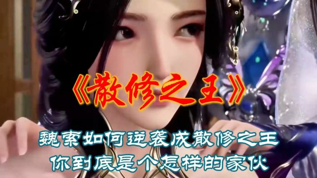 《散修之王》魏索如何逆袭成散修之王?你到底是个怎样的家伙?