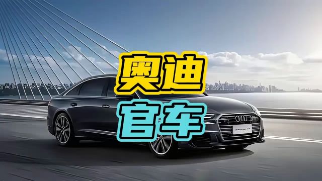 奥迪为什么能成为官车!