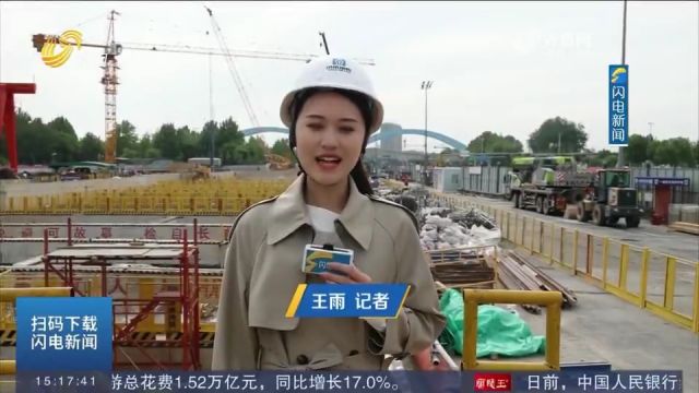 济南地铁4号线大杨站建设者坚守一线,确保工期顺利进行