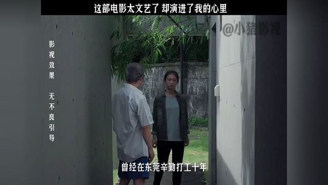 这部电影太文艺了却演进了我的心里