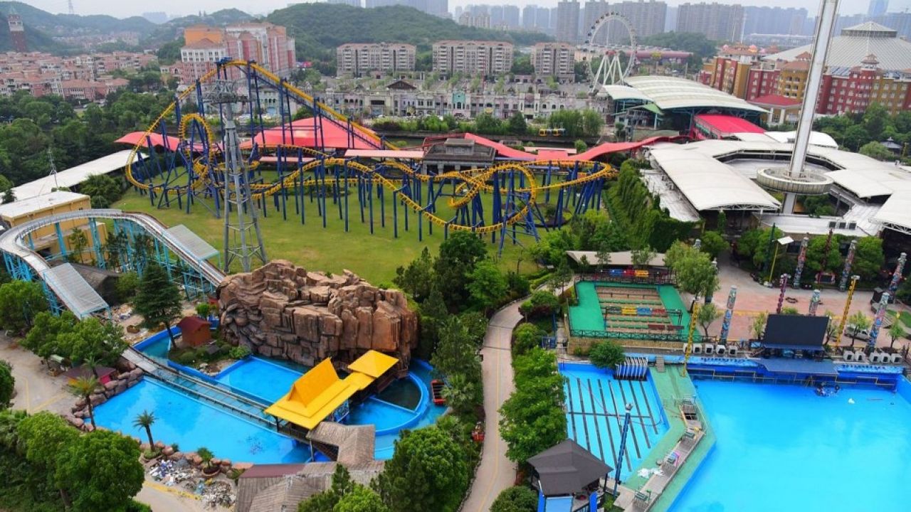 杭州乐园,惊险刺激的大型主题公园,亲子游旅游胜地