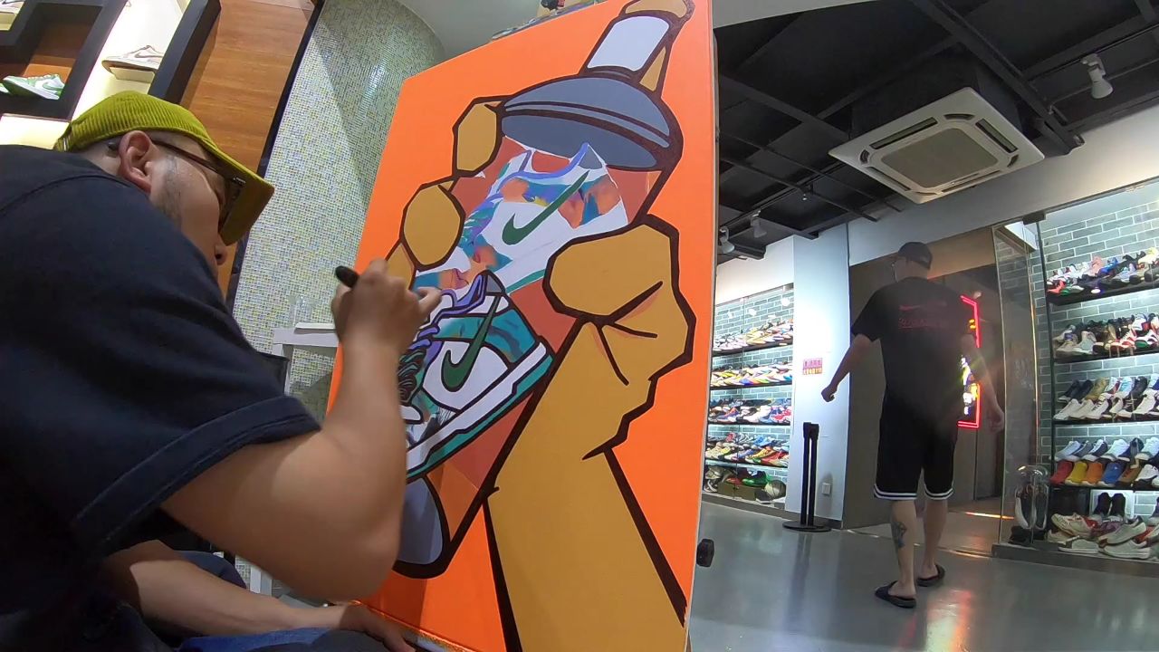 2024-5-14 杰凸凸画画现场视频花絮