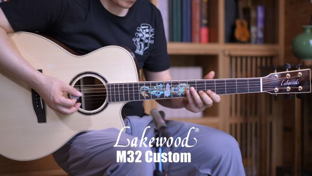 Lakewood M32 Custom Dragon 龙限量版 吉他评测