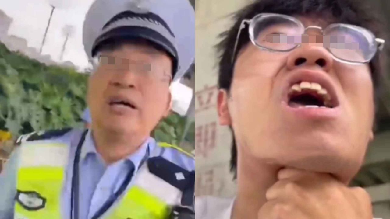 乐清公安通报“交警暴力执法”:对当事民警采取停止执行职务措施_腾讯视频