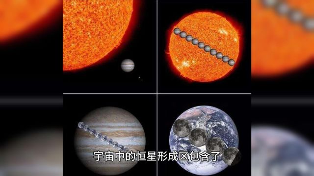 宇宙中的恒星形成区是如何形成的?