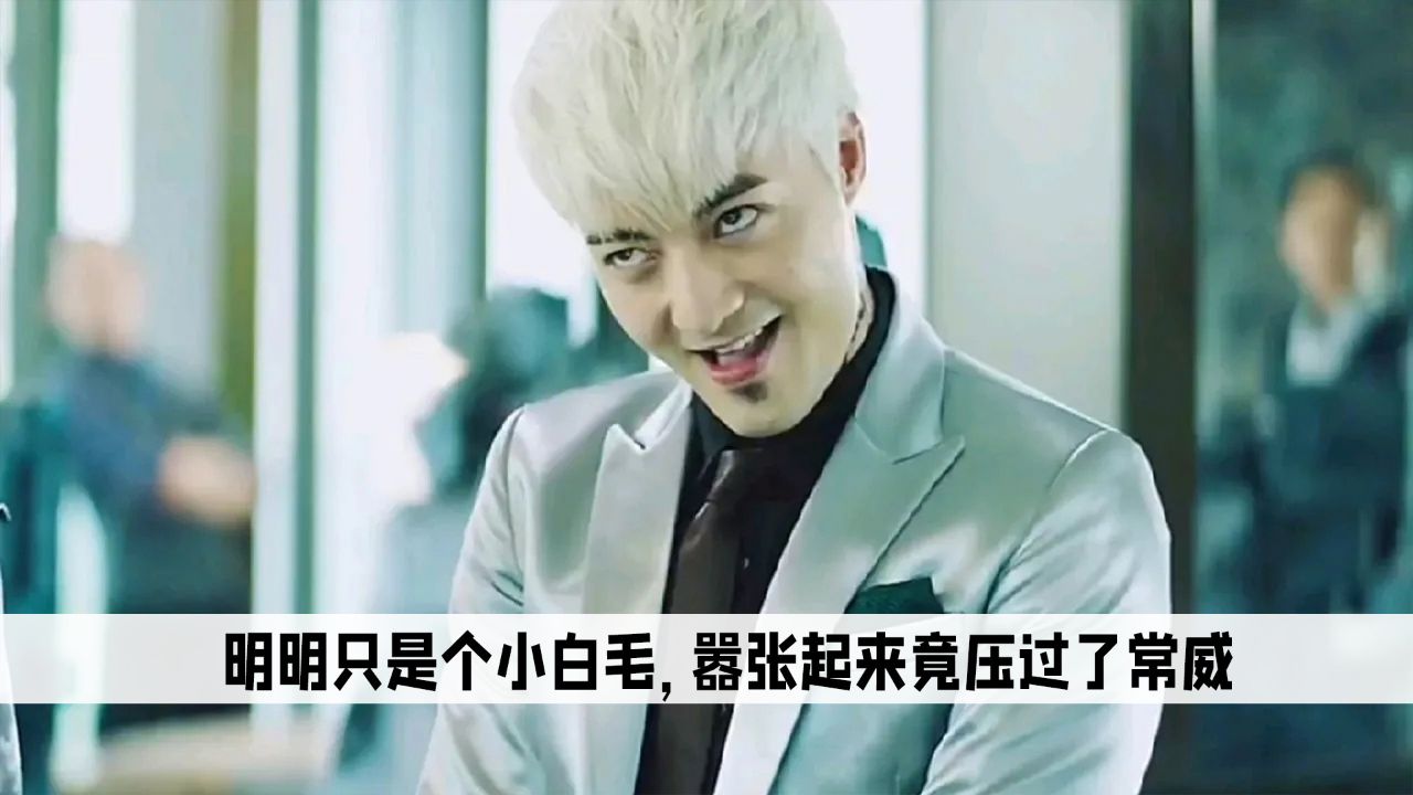 古斌:明明只是个白毛,但却硬生生盖过了常威的风头