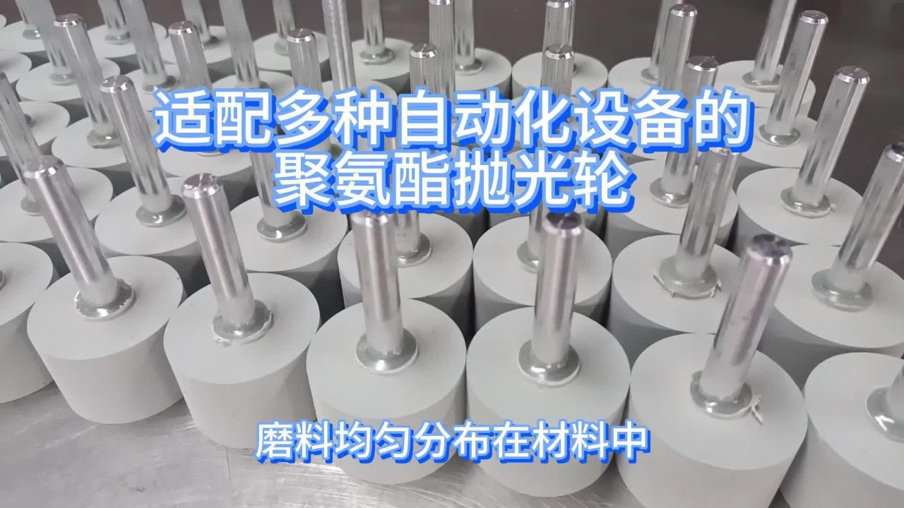 能够在各种抛光设备上使用的聚氨酯抛光轮