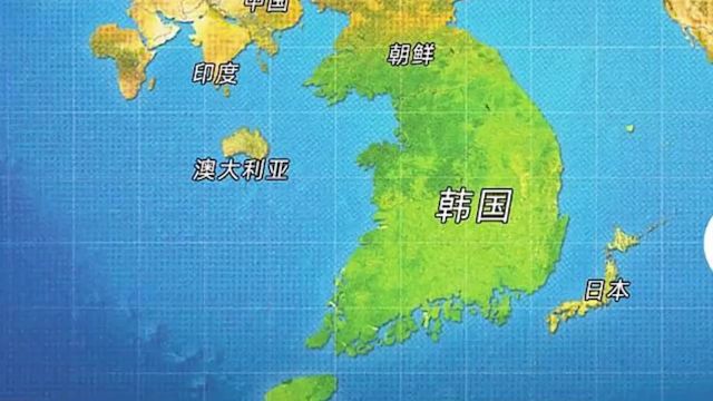 韩国人眼中的世界地图什么样子?网友:这就是宇宙韩国视角