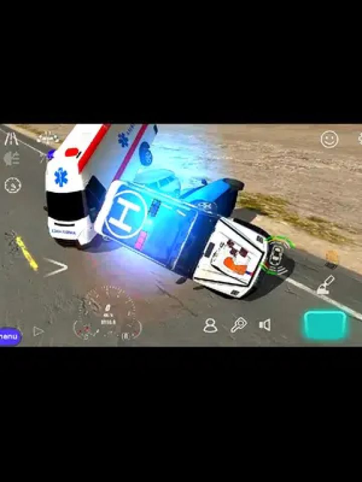 3733游戏盒 #手动挡停车场 救援救护车