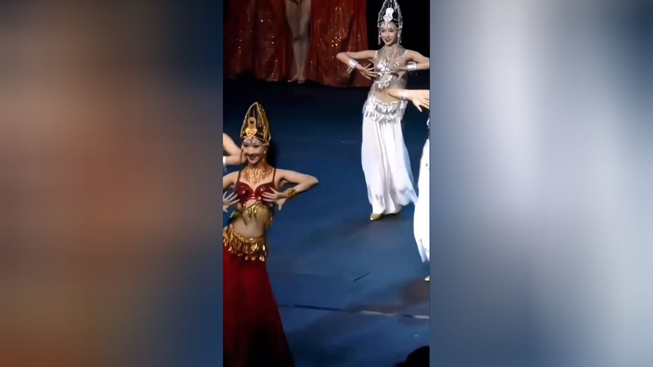 异域风情#肚皮舞#东方舞#宁佐寒东方舞#宋宫宴舞