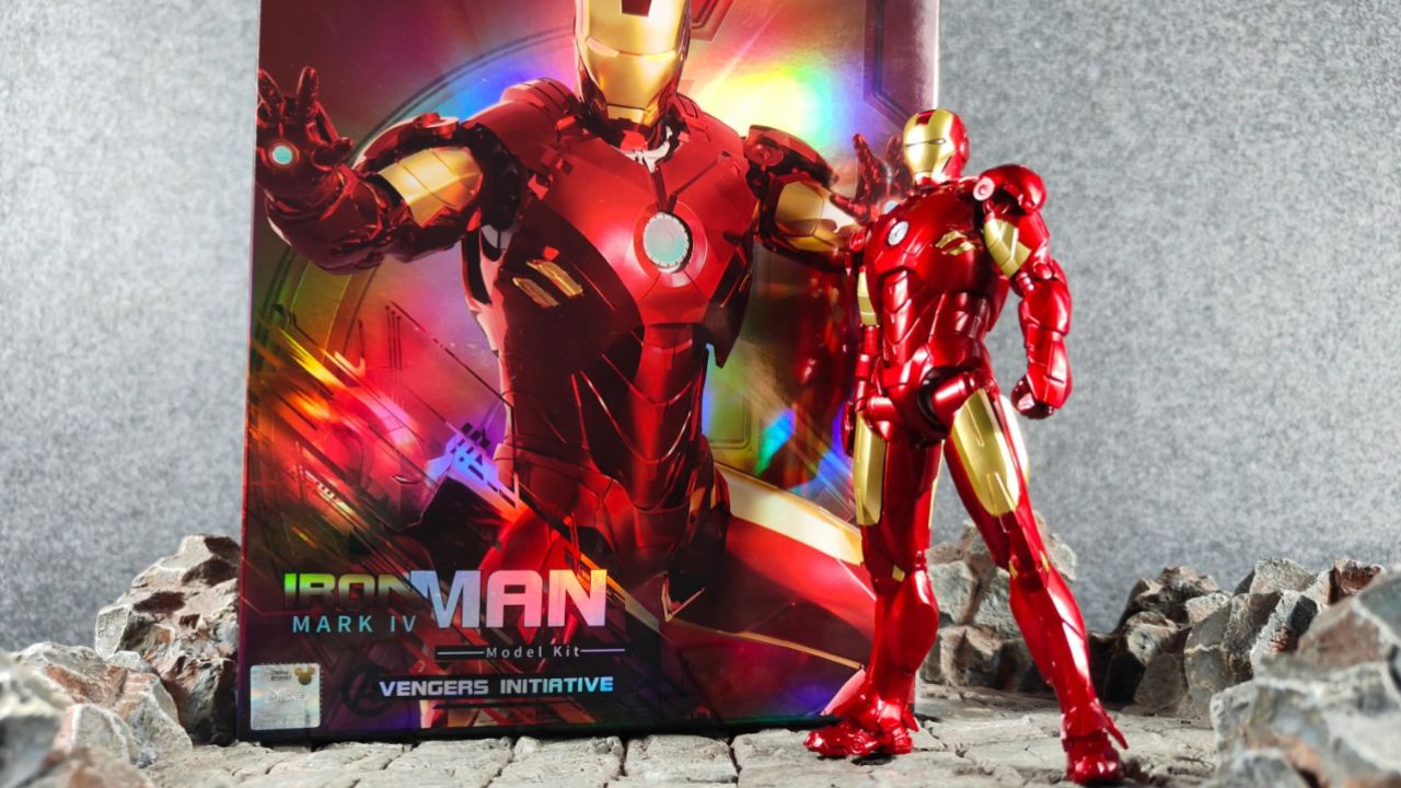 fondjoy泛乐文化 钢铁侠 mk4 拼装模型