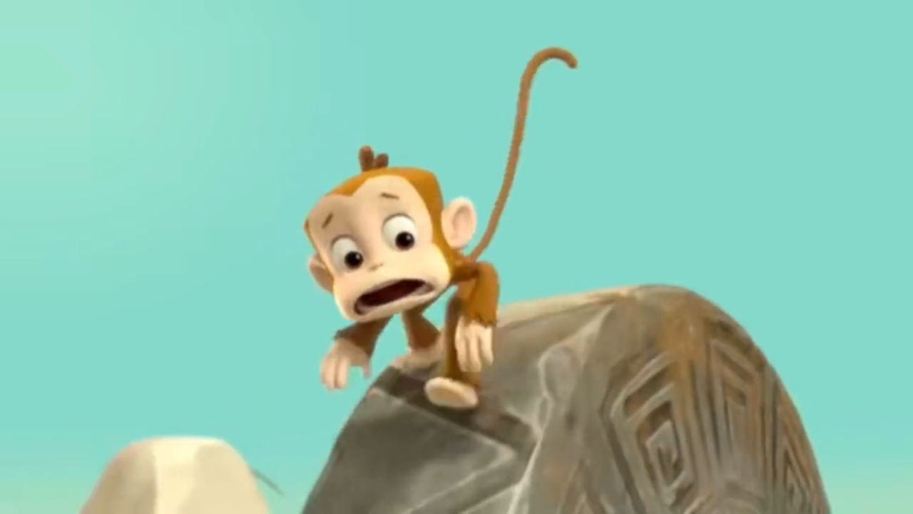 汪汪队的新成员小克这打扮还蛮帅的,小克也很勇敢独自对付大蛇