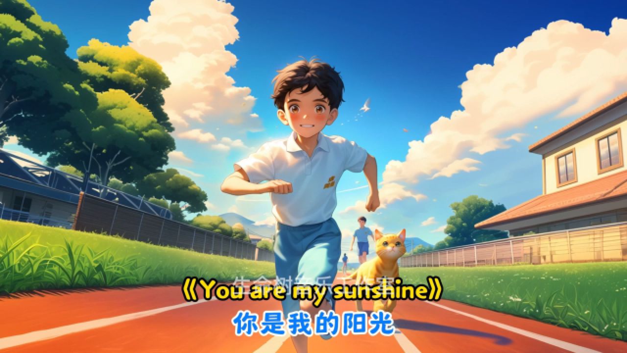 英文儿歌 you are my sunshine mv视频伴奏 twins 高品质纯伴奏