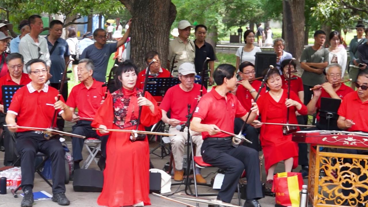 民乐合奏《闹新春》,北京天坛琴之声民乐队