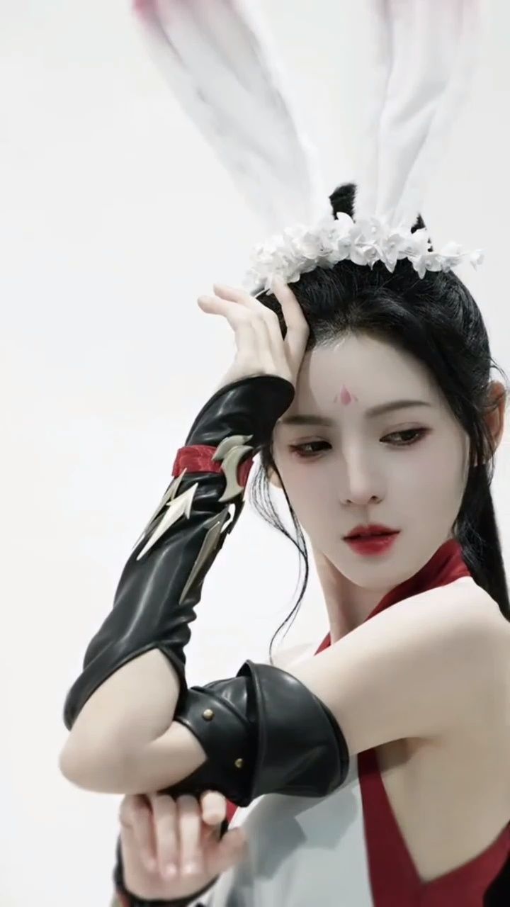 张予曦cosplay小舞柔骨兔可爱造型