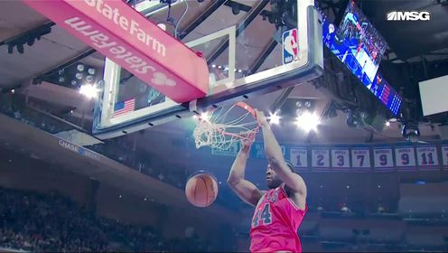 《NBA全场集锦》这就叫眼疾手快 拉文直塞篮下帕威双手暴扣