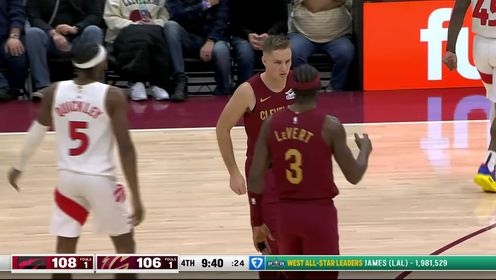 《NBA骑士》【回放】NBA常规赛：猛龙vs骑士第4节中文解说回放