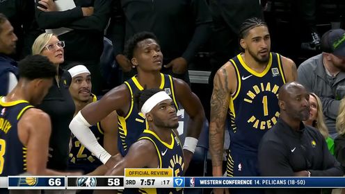 《NBA全场集锦》【回放】步行者vs森林狼第3节中文解说回放