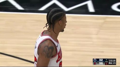 《芝加哥公牛》【回放】NBA常规赛：奇才vs公牛第2节英文原声回放