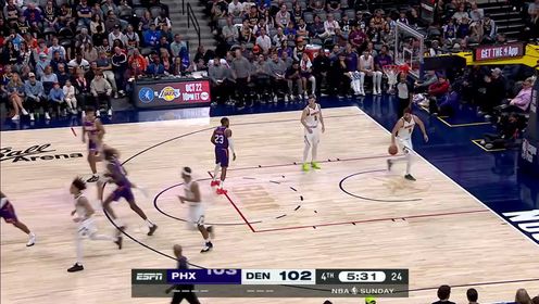 《丹佛掘金》【回放】NBA季前赛：太阳vs掘金第4节中文解说回放